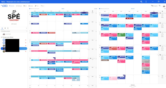 plan d'entraînement coaching à distance