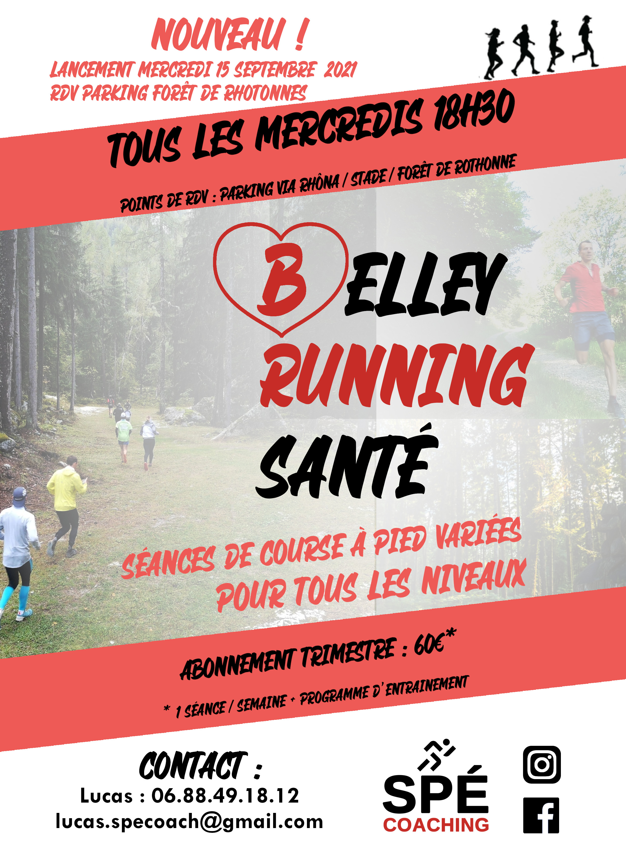 coach trail running belley course à pied